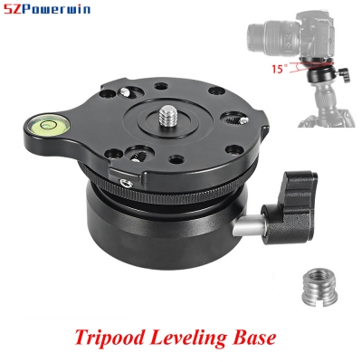 Leveling Base 360° Panoramic Gimbal Tripod Ballhead